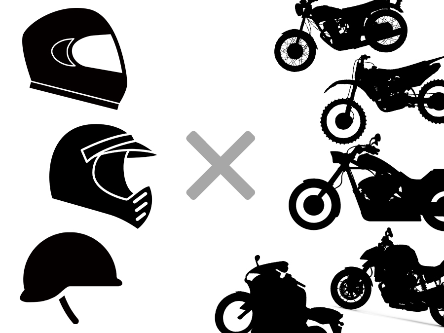 後悔しないバイクヘルメットの選び方 種類別の良し悪しとサイズ感について モタさいこ